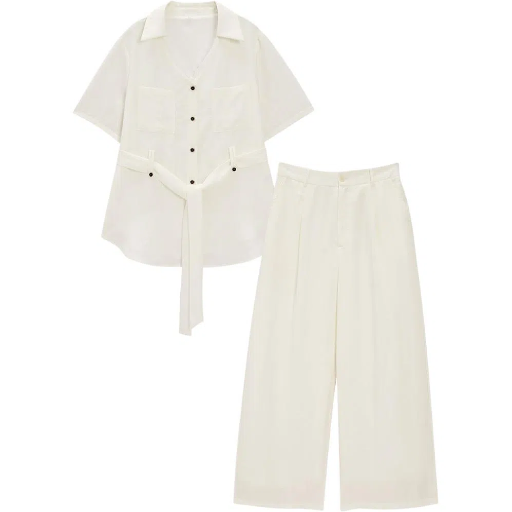 爱依服 文艺知性气质休闲套装 女款