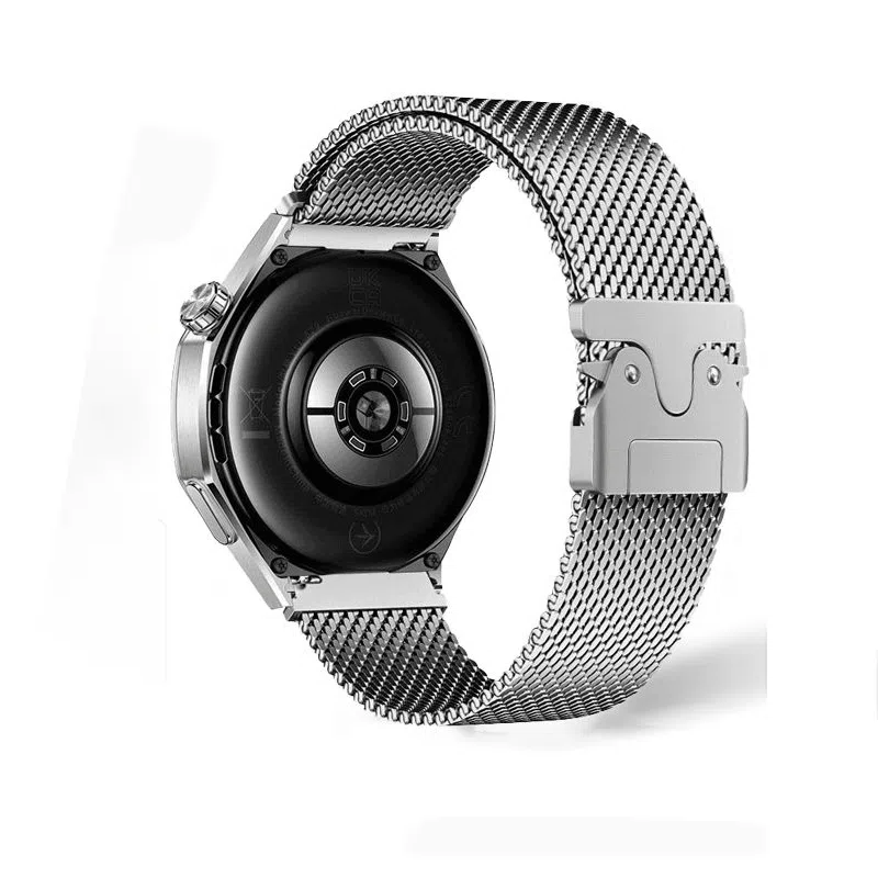 亿祈发 表带 高驰适用 不锈钢材质 米兰尼斯降落伞扣男女通用