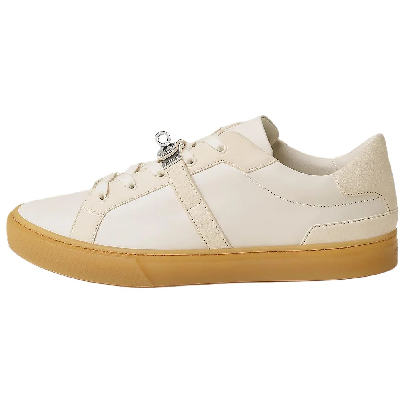 Hermes Day Low Sneakers Beige