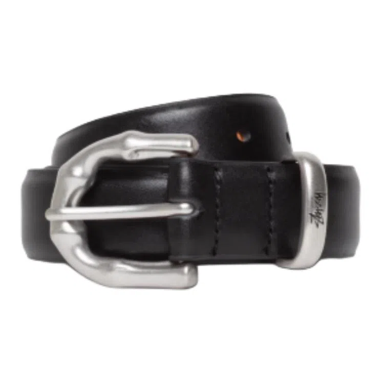 Stussy Logo Leather Belt
