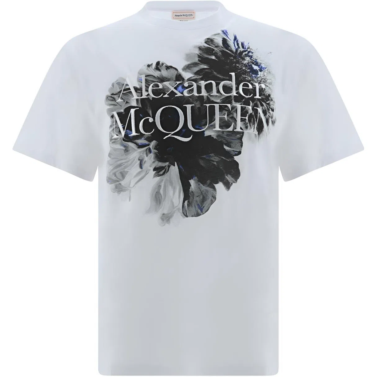 Alexander McQueen SS24 Dutch Flower Logo T-Shirt T