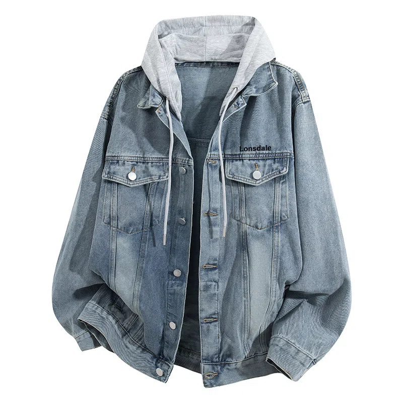 Lonsdale Vintage Logo Denim Jacket