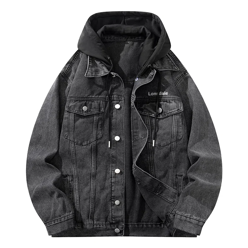 Lonsdale Vintage Logo Denim Jacket