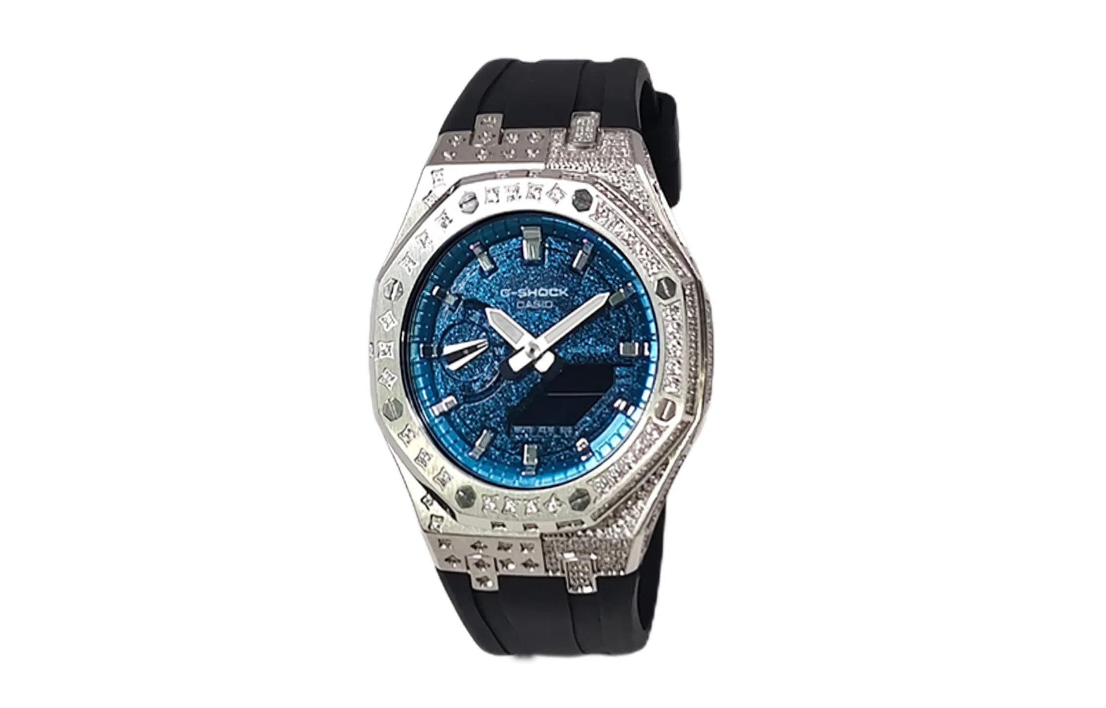 CASIO GA-2100-1A1 Modified Blue