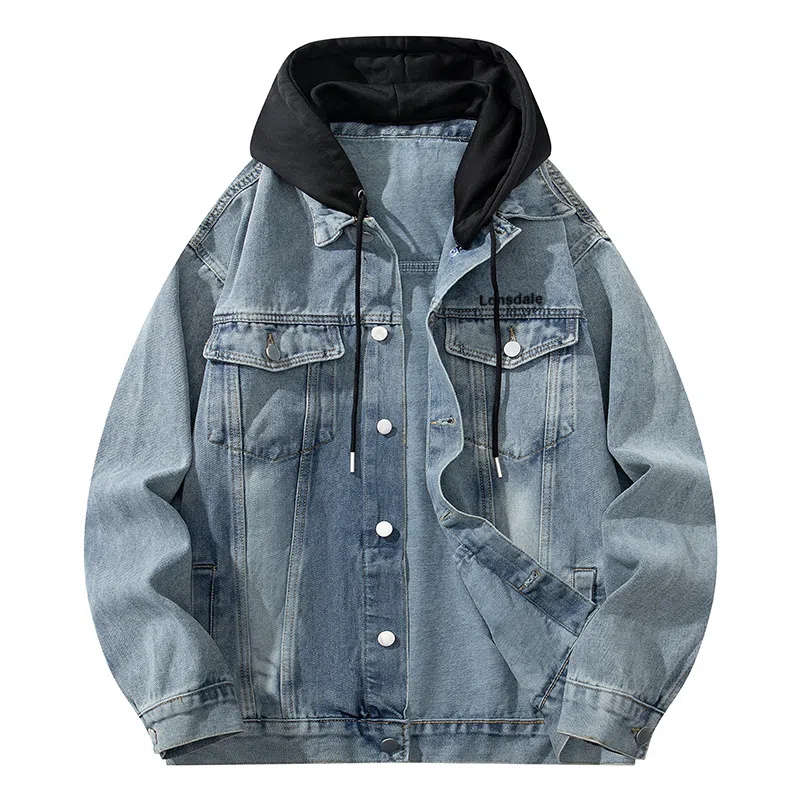 Lonsdale Vintage Logo Denim Jacket