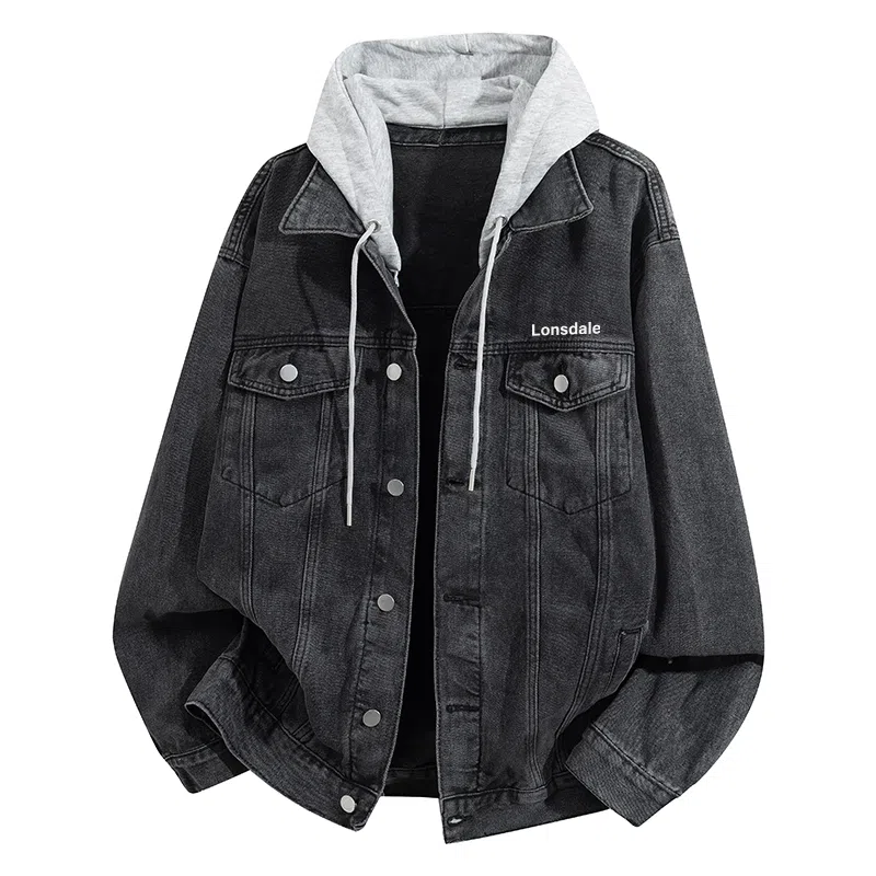 Lonsdale Vintage Logo Denim Jacket