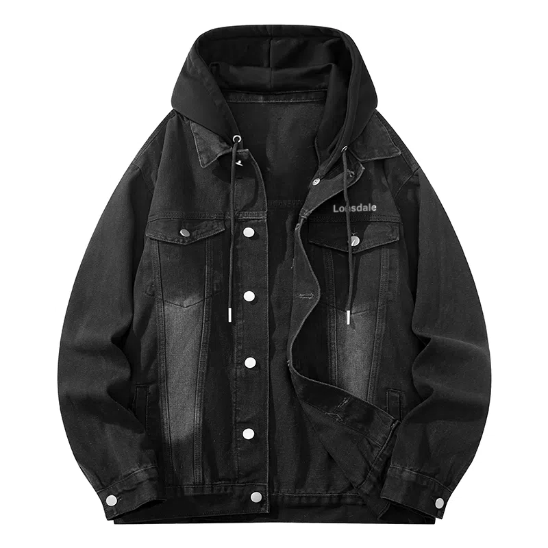 Lonsdale Vintage Logo Denim Jacket