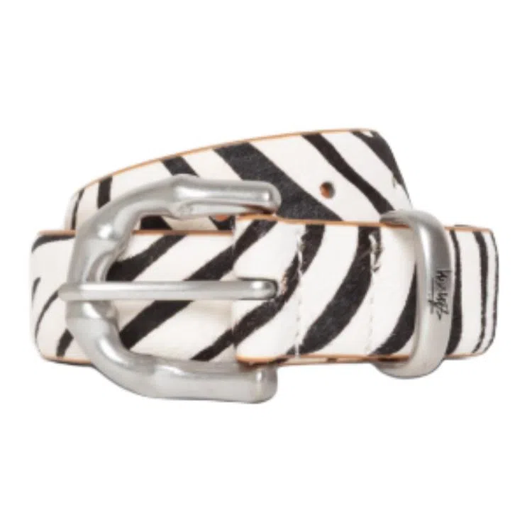 Stussy Logo Leather Belt