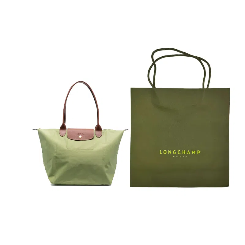 Longchamp Le Pliage Olive Green