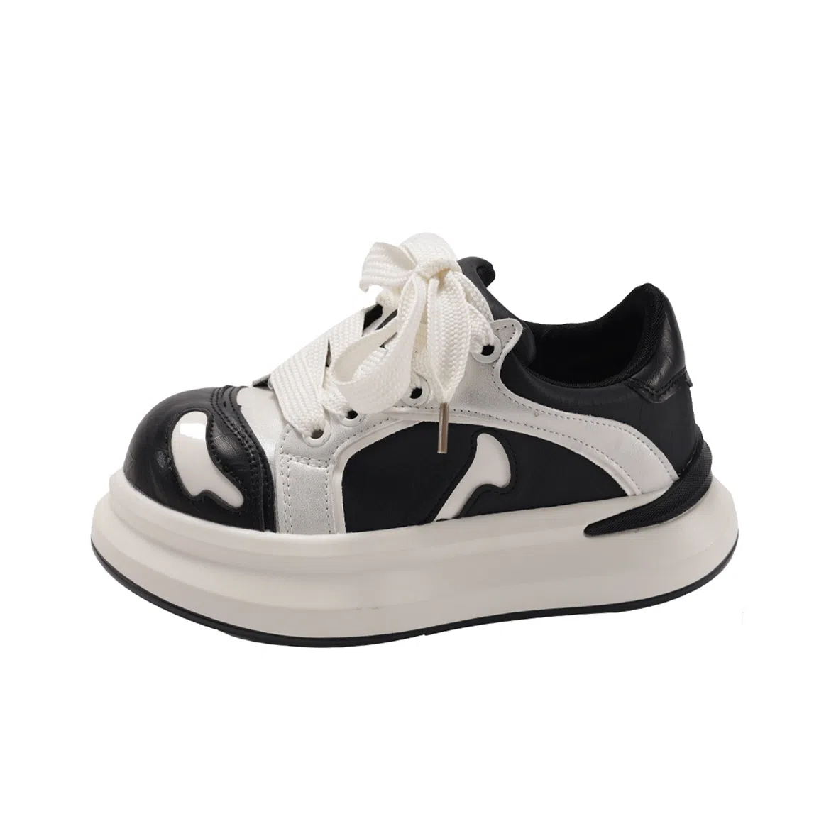 Unknown Brand Retro Patchwork Sneakers