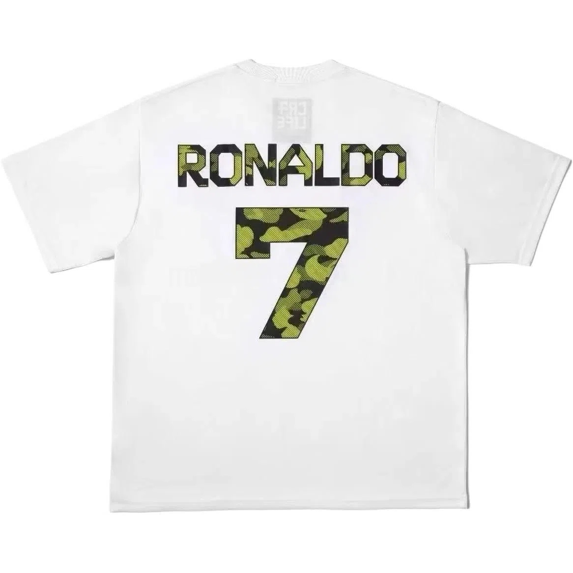 A BATHING APE x CR7 LIFE FW25 Camo 7 Tee