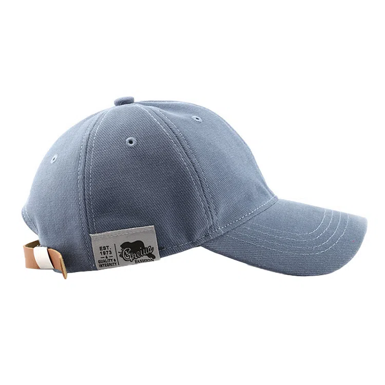 心水好物 潮牌贴布韩版棒球帽百搭休闲遮阳帽复古软顶 棉 鸭舌帽 男女同款情侣款