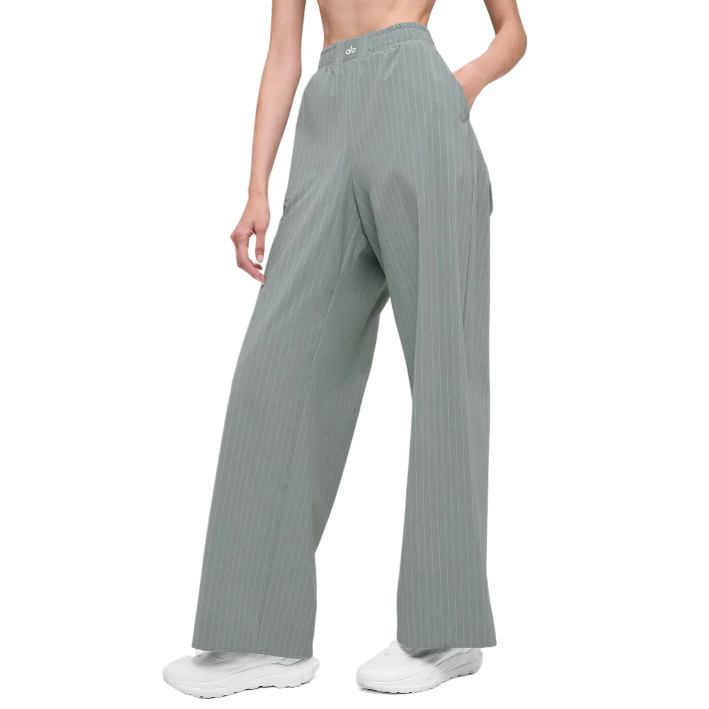 alo yoga Relaxed Stripe Sweatpants