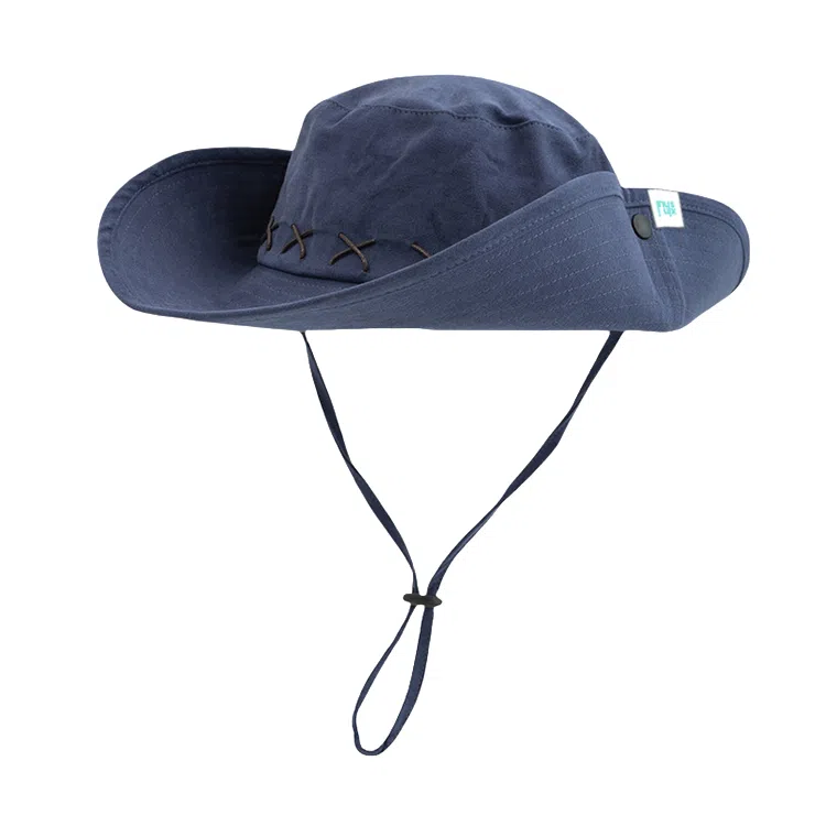 心水好物 登山大头围显脸小美式复古西部牛仔户外徒步露营防晒遮阳帽 腈纶  渔夫帽 男女同款情侣款