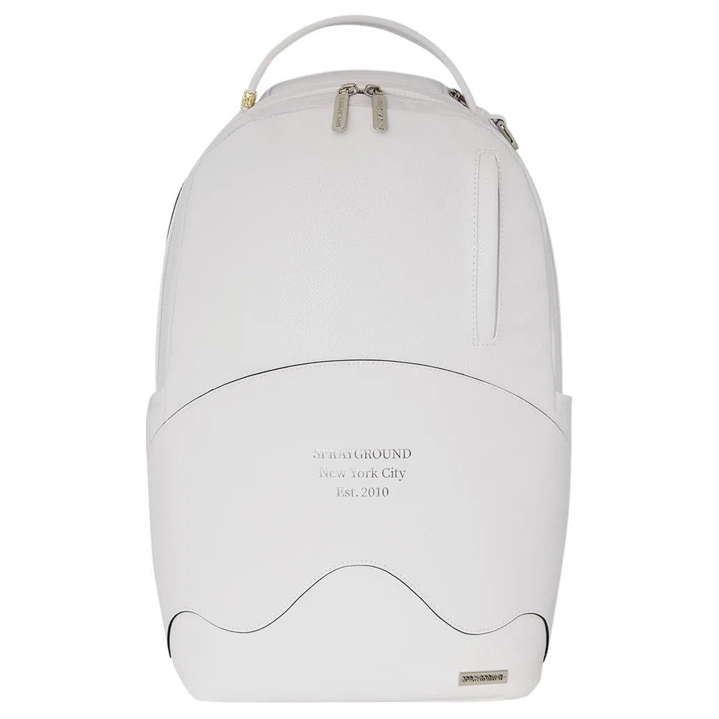 Sprayground PVC Backpack White