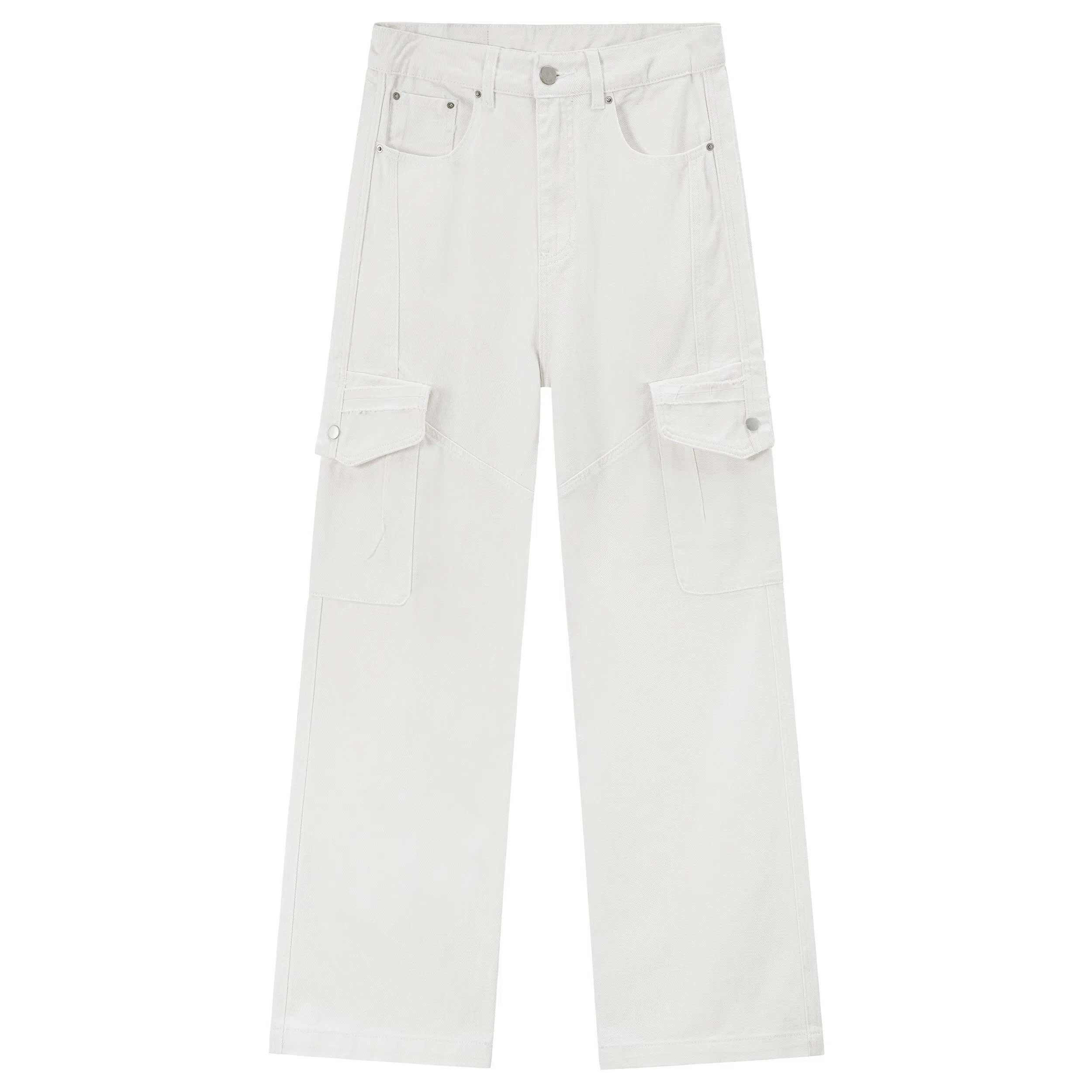 XINYINSU Vintage Washed Cargo Jeans