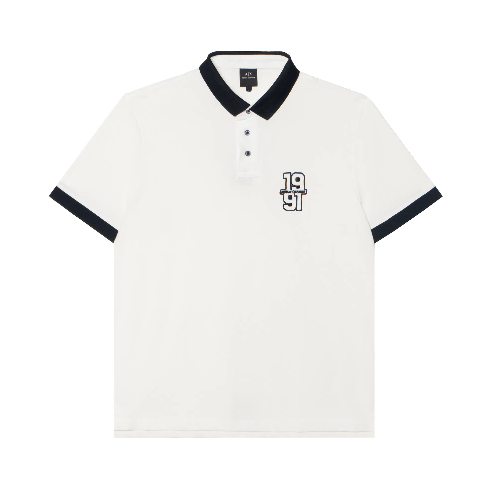 Armani Exchange Polo Shirt White