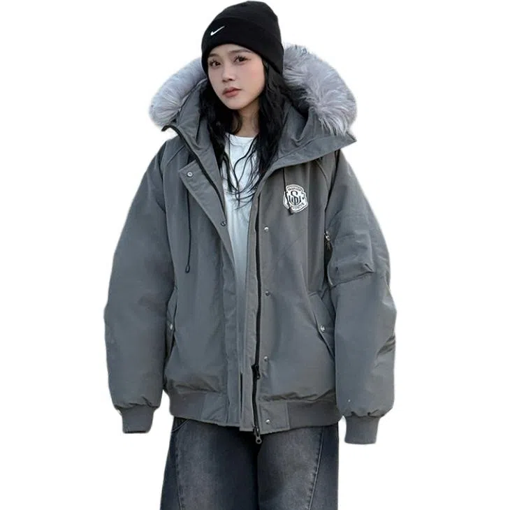 思蓓儿 时尚简约通勤棉服 女款