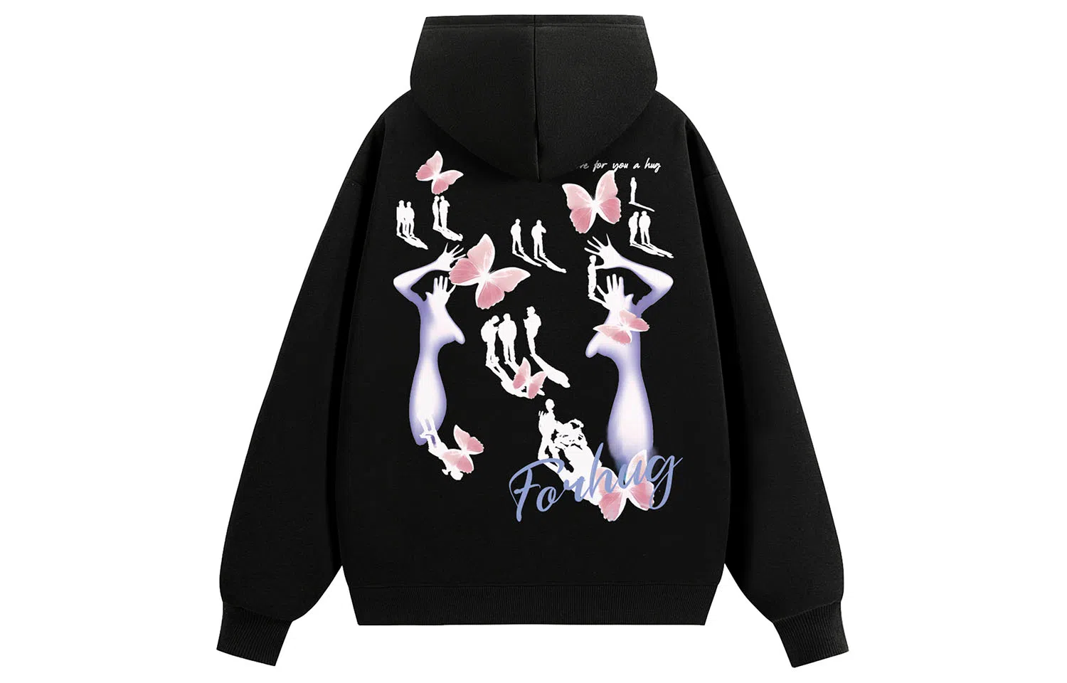 FORHUG Dark Abstract Hoodie