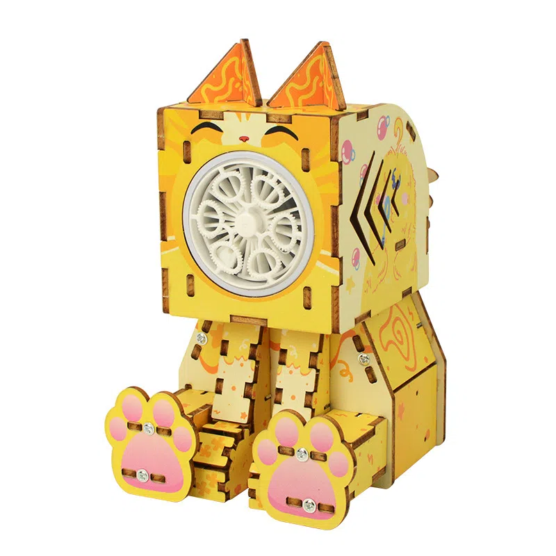 萌吉码 电动泡泡机 其他拼装模型