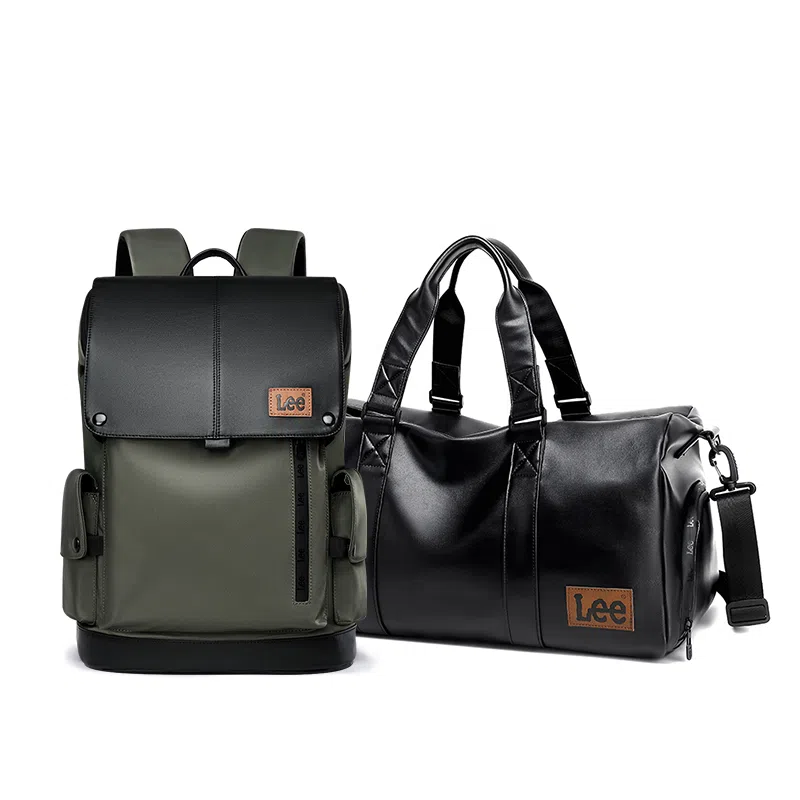 Lee Travel Duffle Bag Large Black
