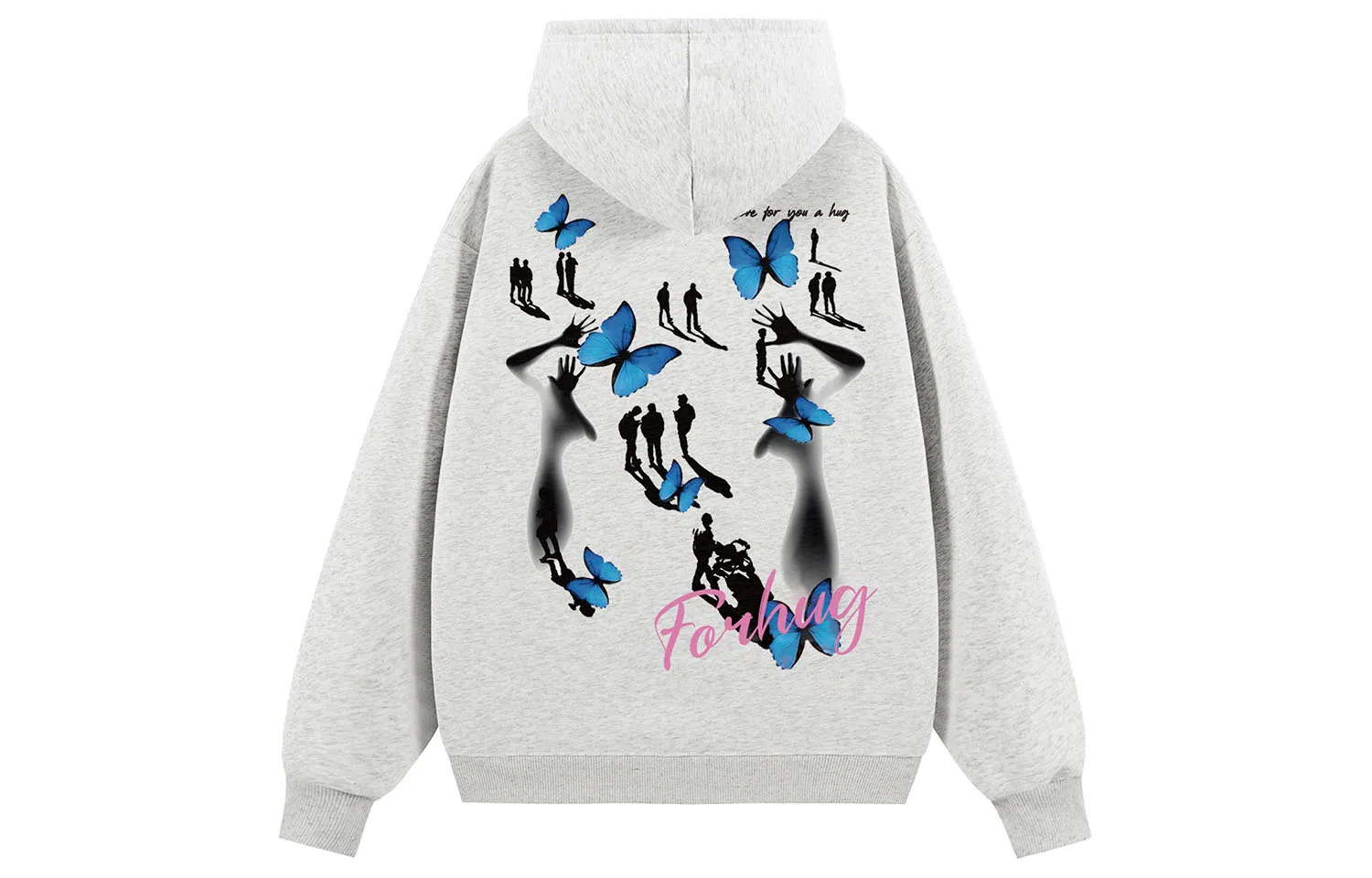 FORHUG Dark Abstract Hoodie
