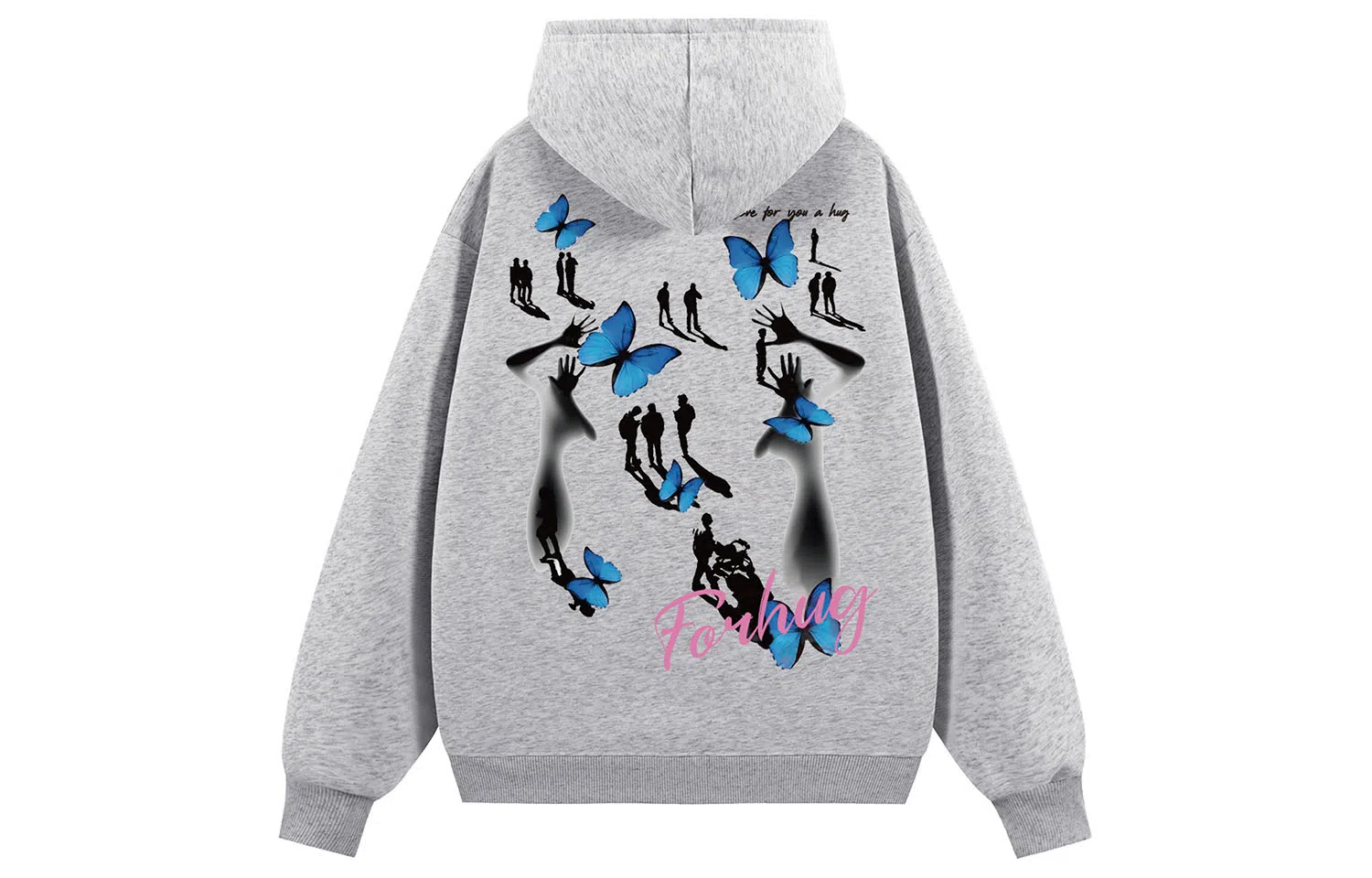 FORHUG Dark Abstract Hoodie