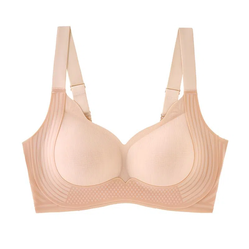 莫代尔 轻盈聚拢舒适承托调整型透气背心侧收副乳防下垂无痕内衣时尚百搭柔软聚拢文胸 女款