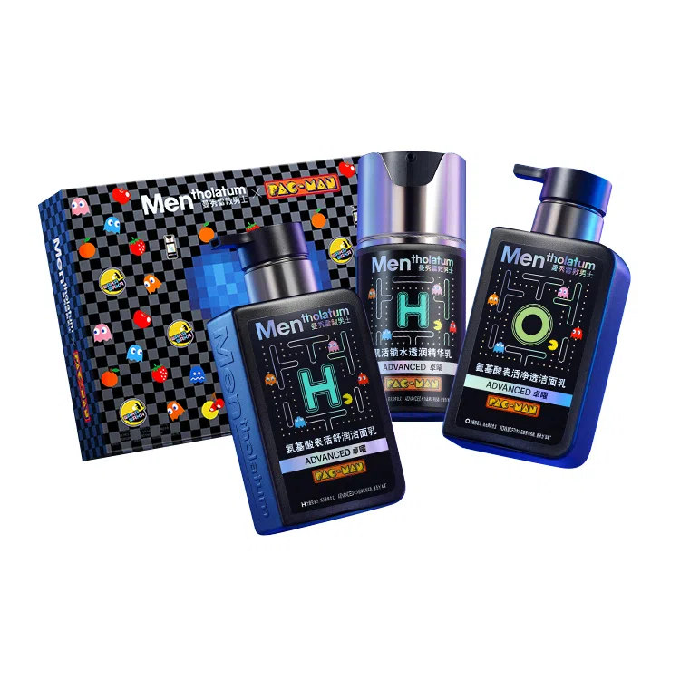 曼秀雷敦 小黑盾 舒缓控油补水套装组合 保湿