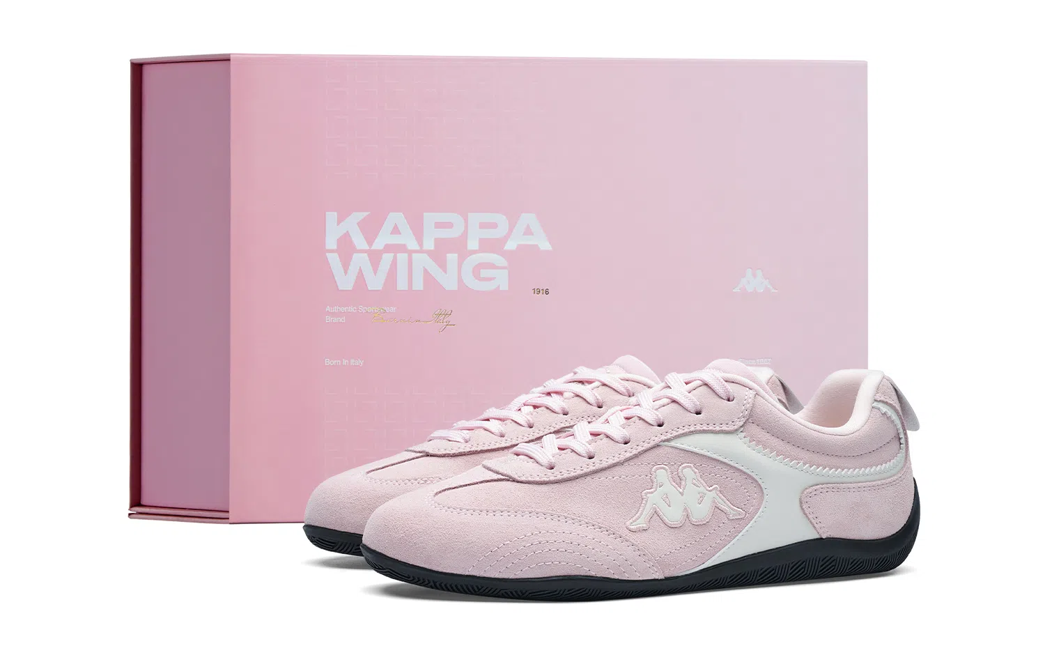 Kappa Retro Trainer Pink