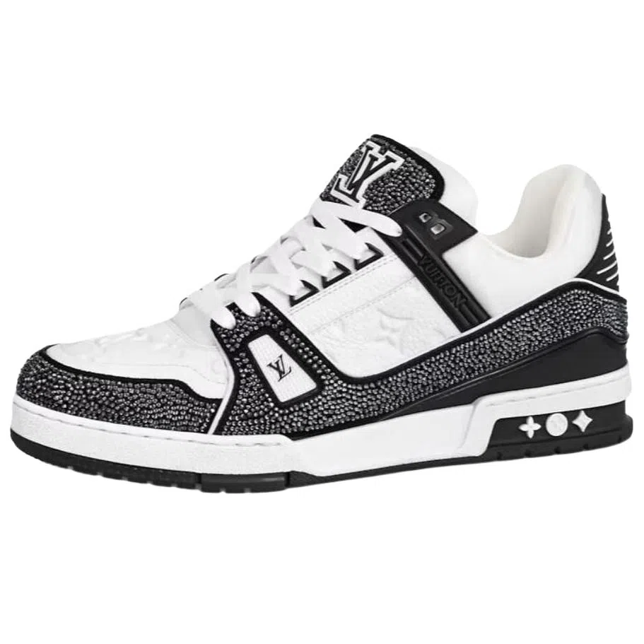 LOUIS VUITTON Trainer Black White