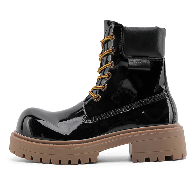 Dounkol Vintage Round Toe Work Boots