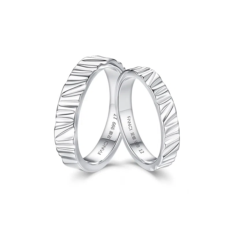 FANCI Glacier Love Couple Rings
