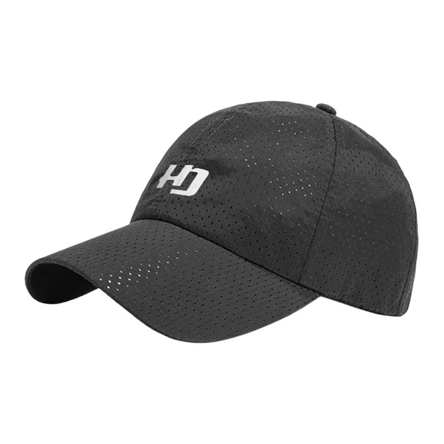 红豆 夏季休闲网孔透气速干弯檐百搭 聚酯纤维 鸭舌帽 男女同款情侣款