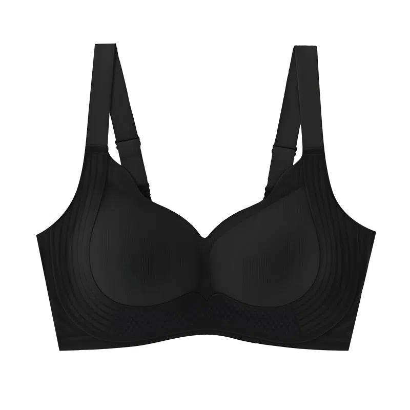 莫代尔 轻盈聚拢舒适承托调整型透气背心侧收副乳防下垂无痕内衣时尚百搭柔软聚拢文胸 女款