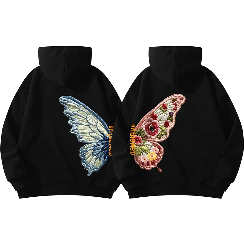 UNthemed Vintage Butterfly Hoodie