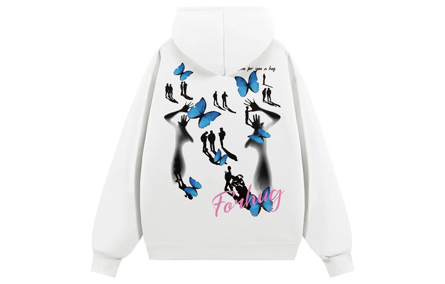 FORHUG Dark Abstract Hoodie