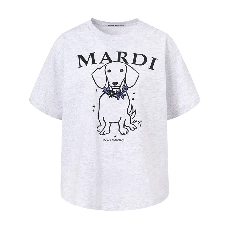 Mardi Mercredi T-Shirt Heather Purple