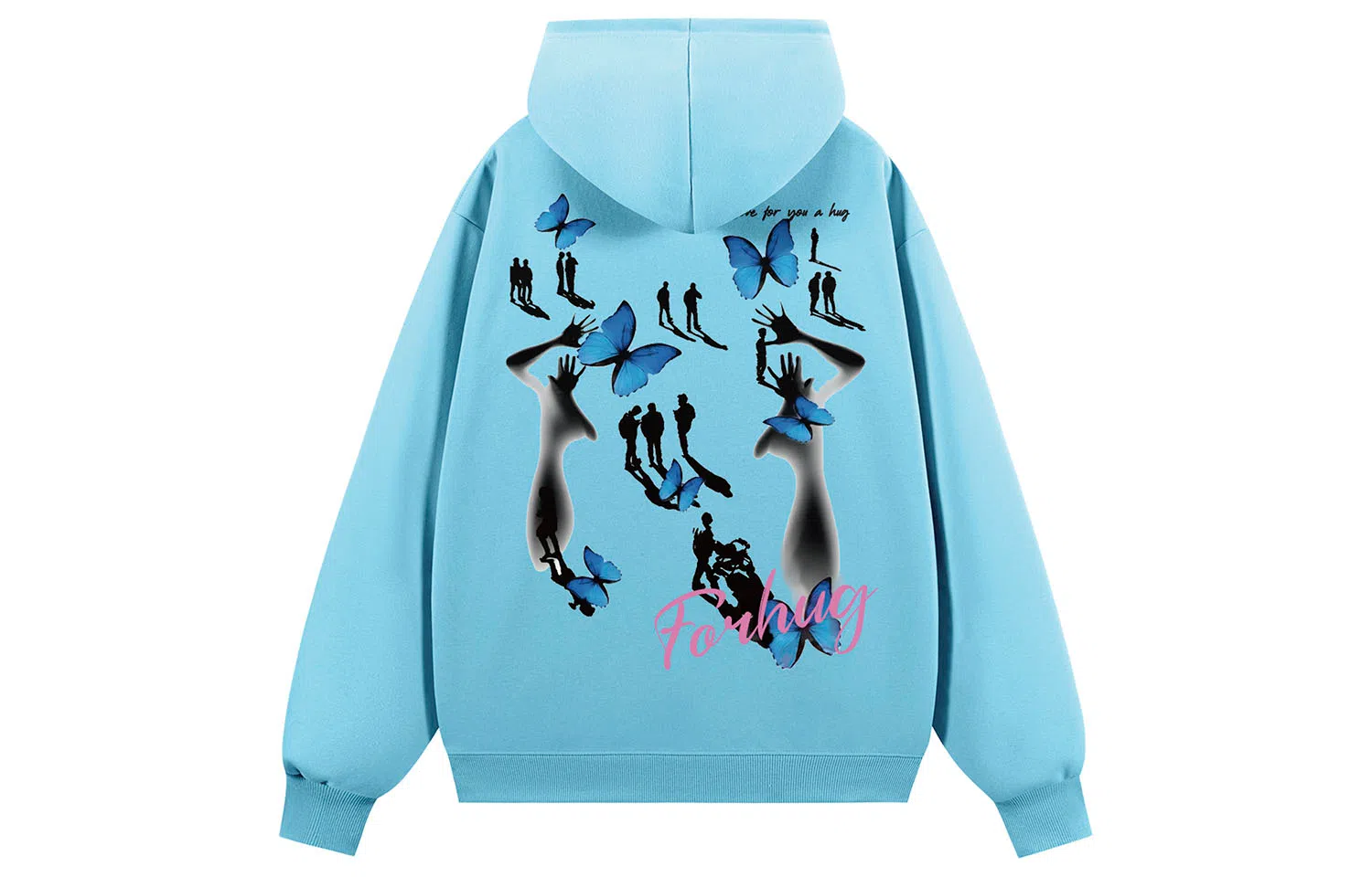 FORHUG Dark Abstract Hoodie