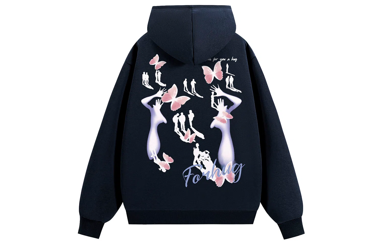 FORHUG Dark Abstract Hoodie
