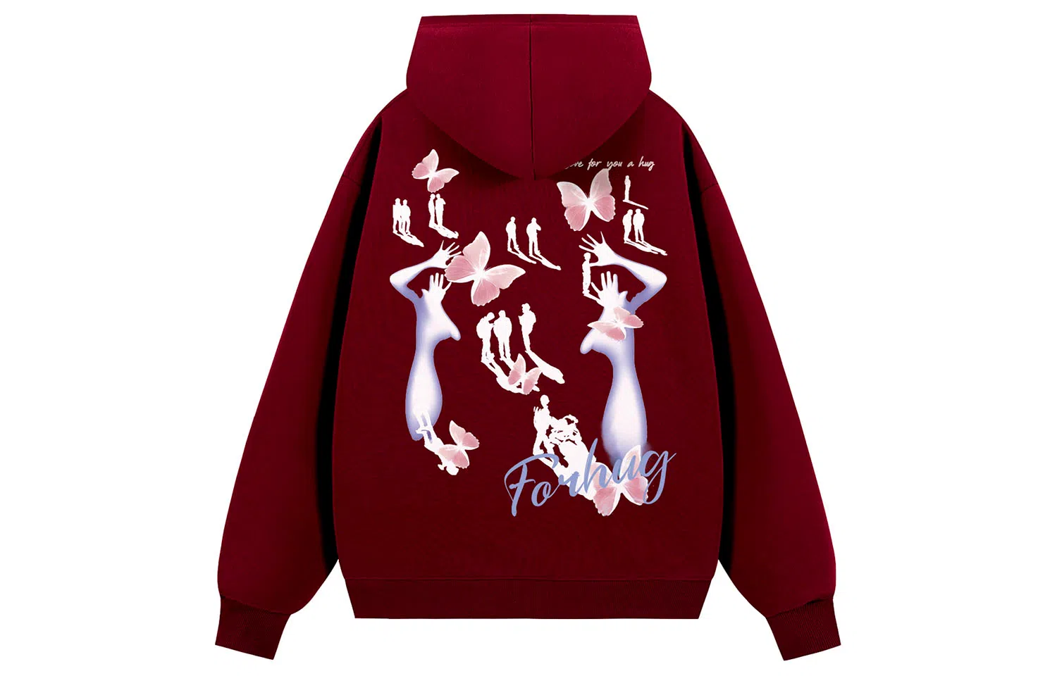 FORHUG Dark Abstract Hoodie