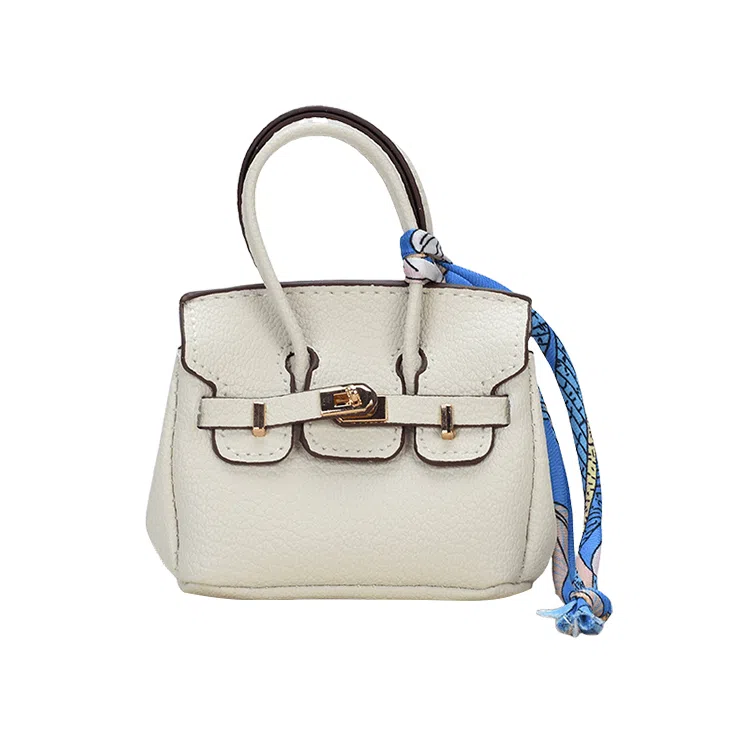 玄唐 创意硬币耳机钥匙迷你包包汽车挂饰 贵气箱包 皮革 挂件 女款