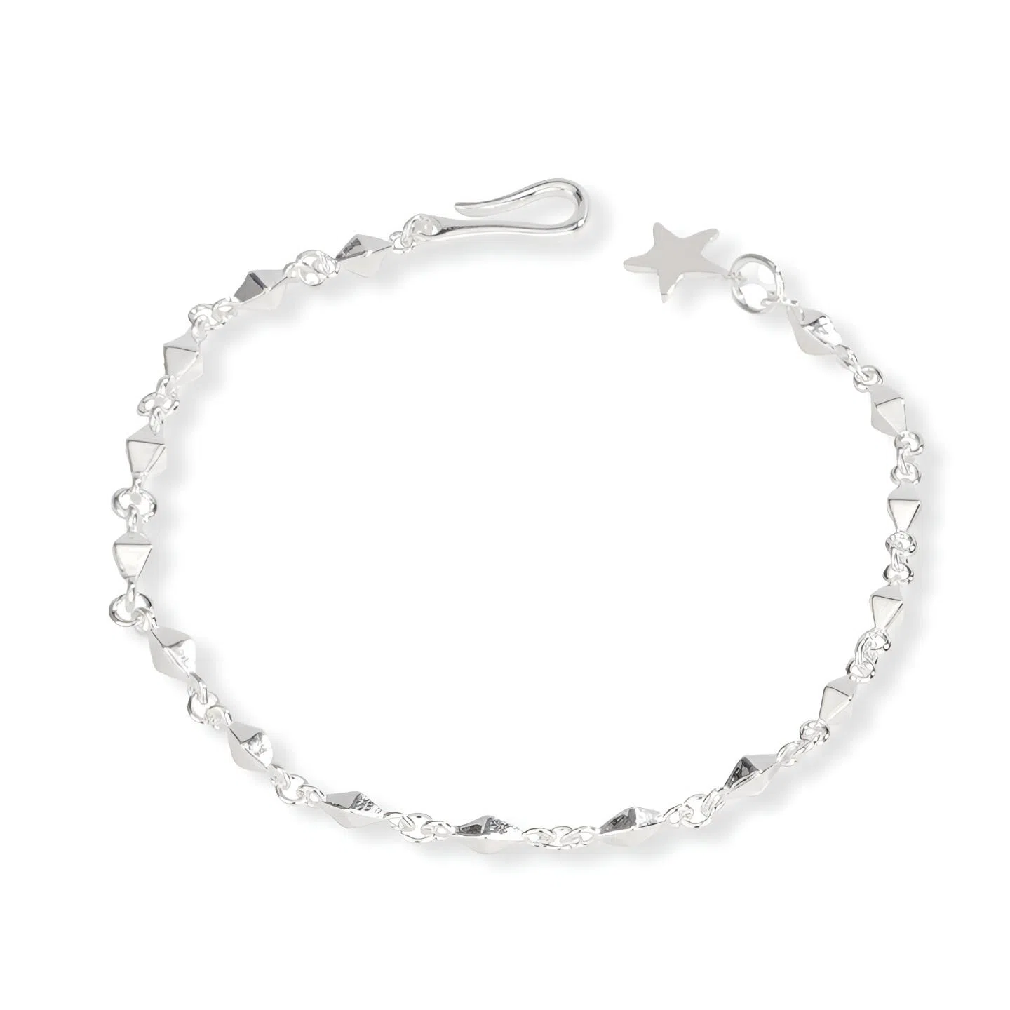 ZUOWEISHIJIA Lucky Star Bracelet S925 Silver