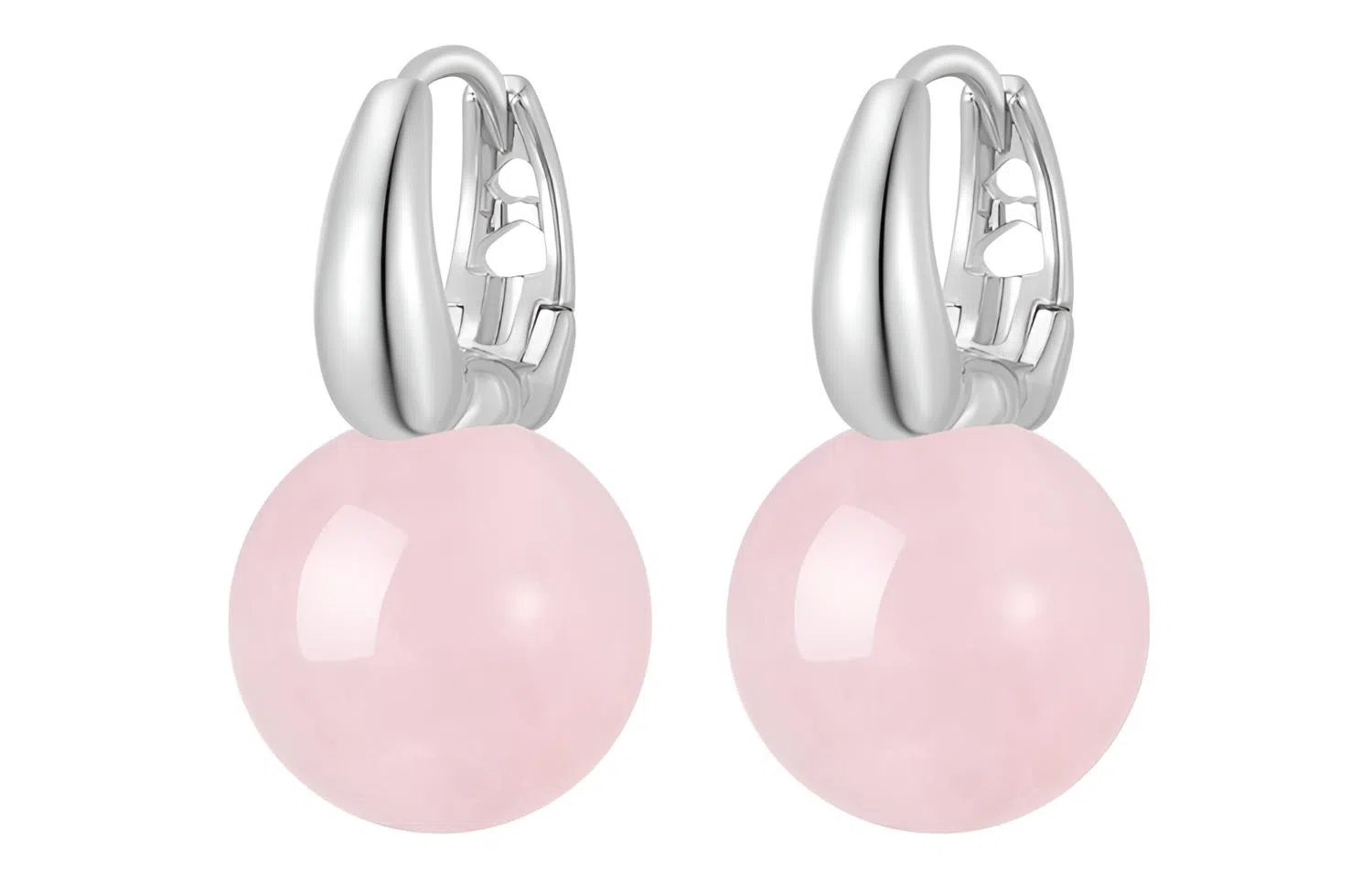 石头记 紫气东来 耳饰小众精致白 氛围感 优雅高级感 约会通勤百搭贵气感#好运礼盒款 白水晶 耳环 女款