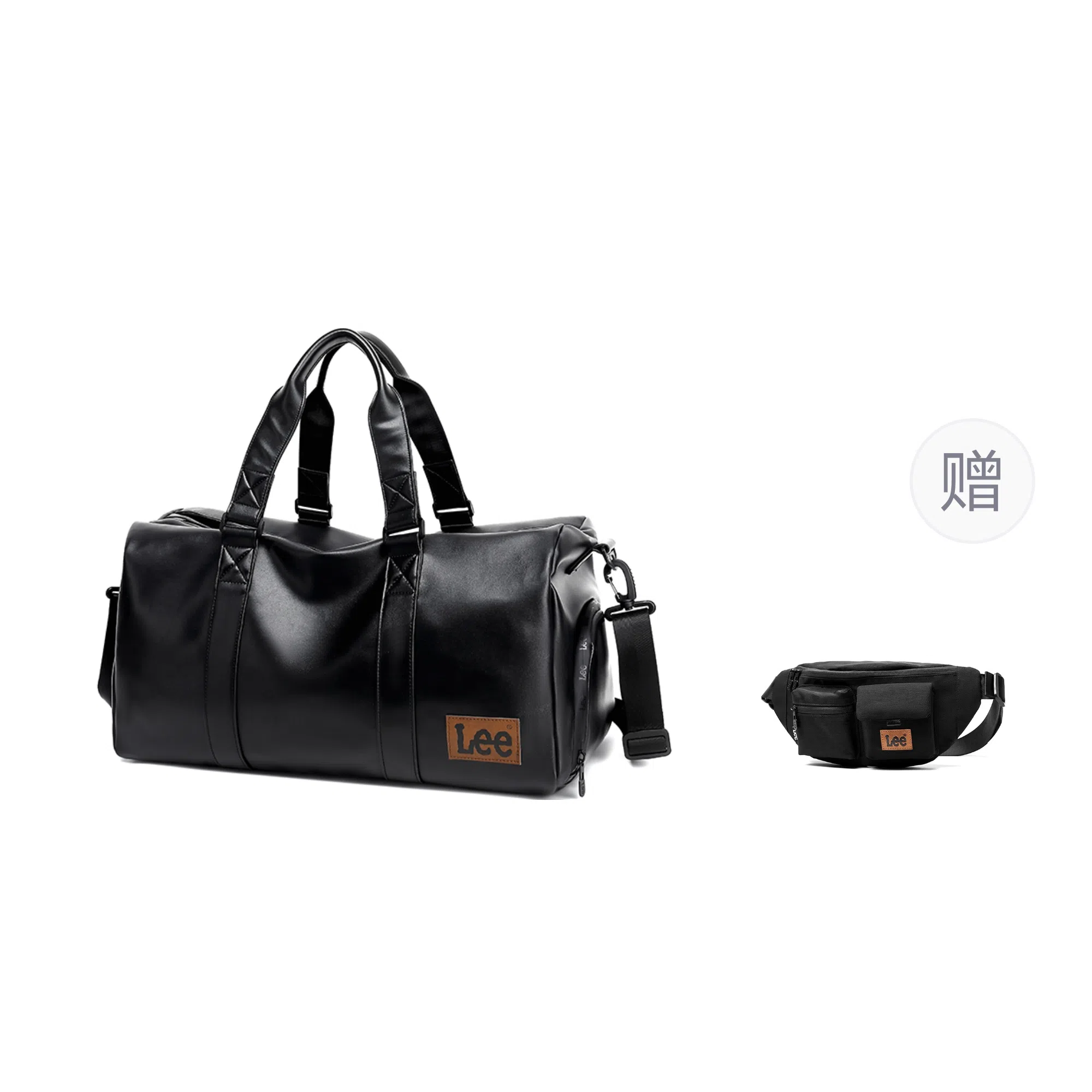 Lee Travel Duffle Bag Large Black