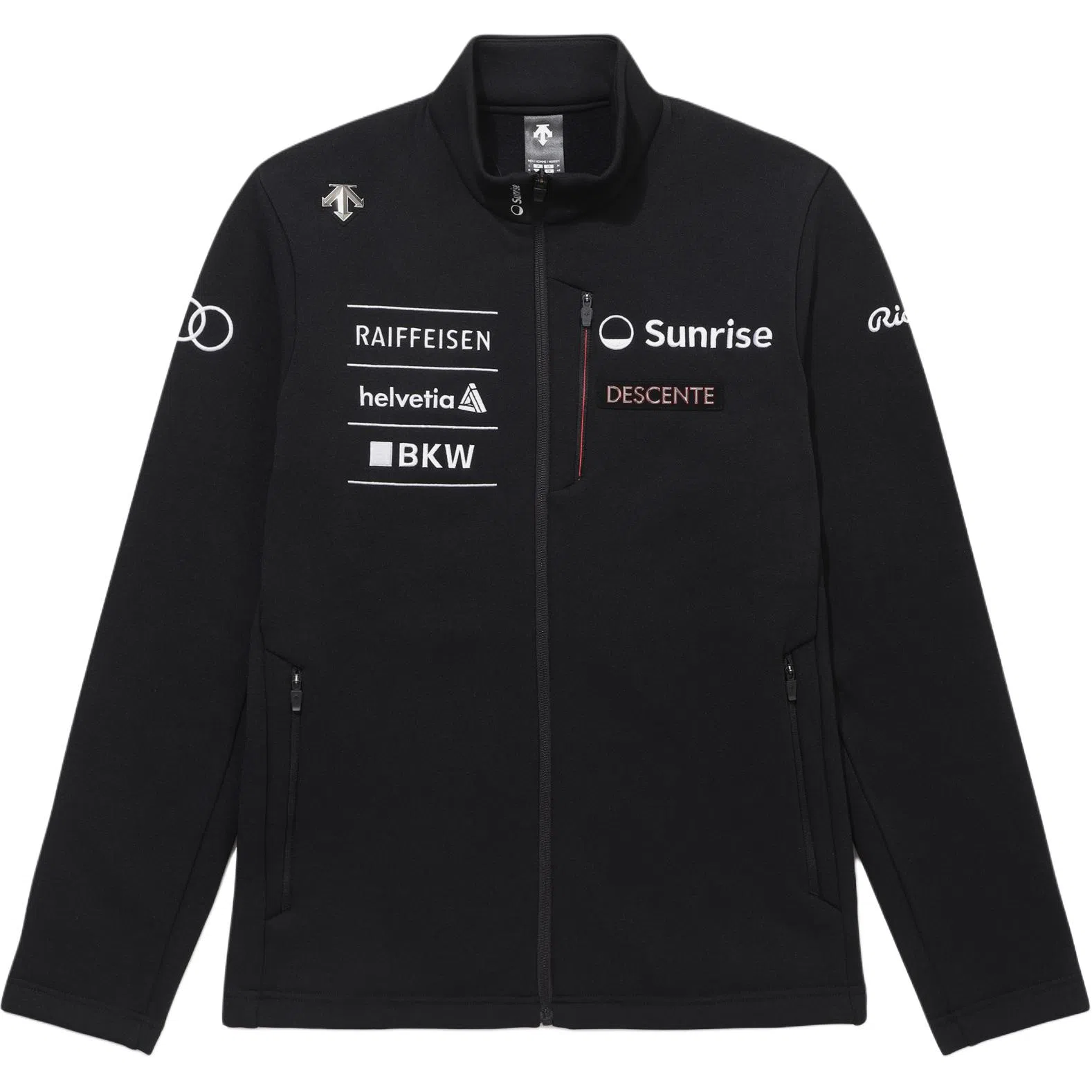 DESCENTE SWISS SKI Fleece logo