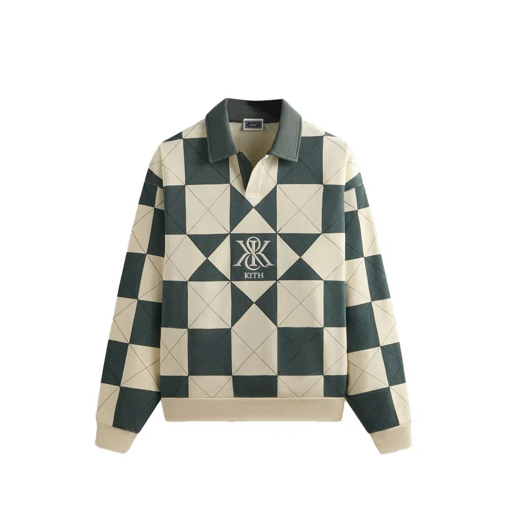 KITH Geo Quilted Nelson Rugby