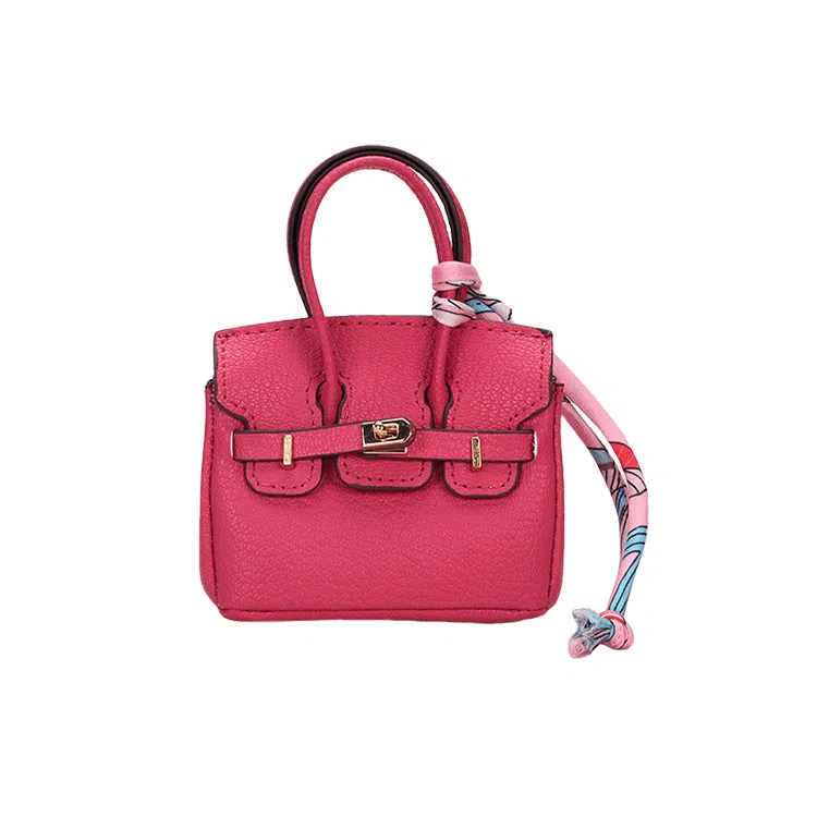 玄唐 创意硬币耳机钥匙迷你包包汽车挂饰 贵气箱包 皮革 挂件 女款