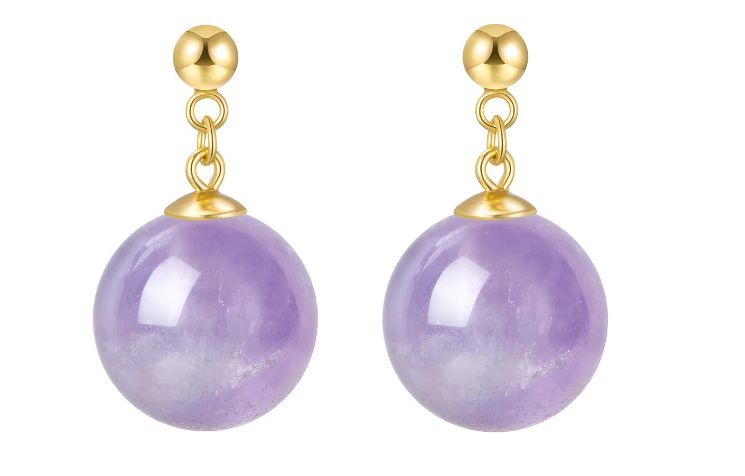 石头记 九紫离火 薰衣草耳饰 紫气东来 小众转运佛珠 招财纳福转运旺事业疗愈能量磁场#好运 礼盒装天然 紫水晶 耳环 女款