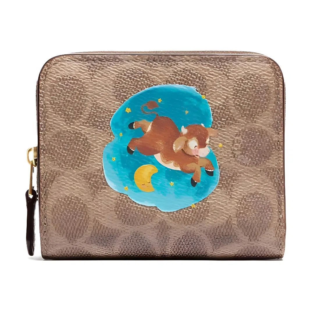 COACH Classic Card Case Brown